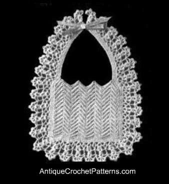 Crochet Baby Bib Pattern Baby Bib Pattern