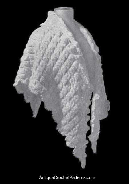 Crochet Triangular Shawl