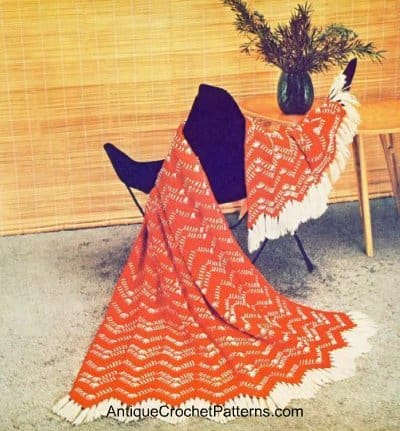 Crochet Afghan California Ranch