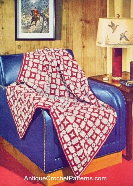 Crochet Afghan Tally Ho Afghan