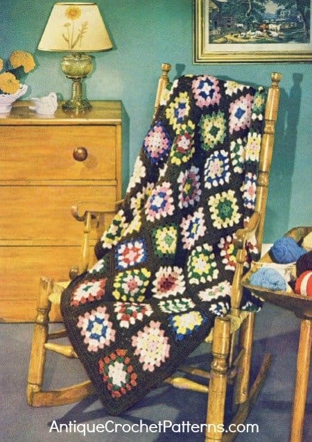 Crochet Afghan Pattern Ancestral Favorite