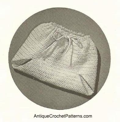 Vintage Crochet Soaker Vintage Crochet Soaker