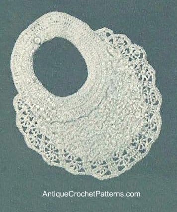 Crochet Baby Bib Pattern Cute Bib For A Baby