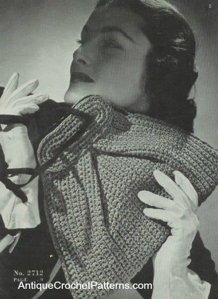 Crochet Bag Pattern Number 2712
