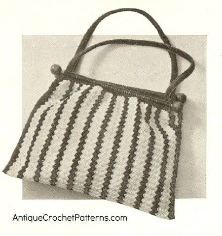 Crocheted Knitting Bag