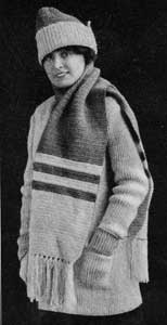 Vintage Crocheted Scarf - Free Crochet Pattern Vintage Crocheted Scarf - Free Crochet Pattern