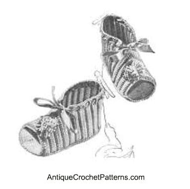 Crochet Baby Booties Pattern Free Baby Bootie Crochet Pattern