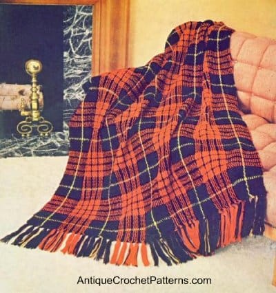 Crochet Afghan - Highland Afghan