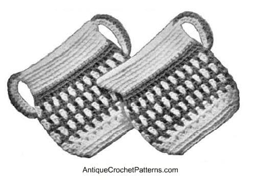 Sugar and Cream Potholder Pattern
