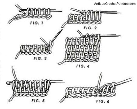 Crochet Afghan Stitch Crochet Afghan Stitch