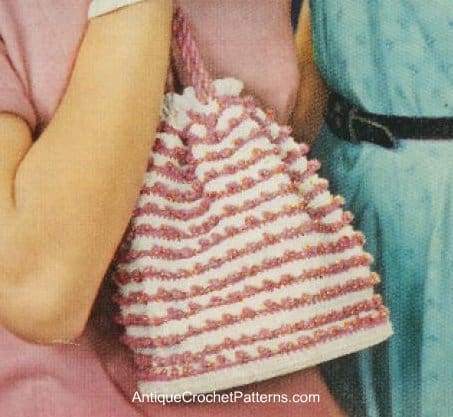 Vintage Sparkling Beanie Bag
