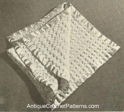 Crochet Baby Blanket Carrying Blanket