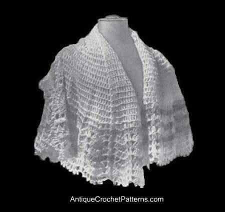 Crochet Shawl Circular Shawl