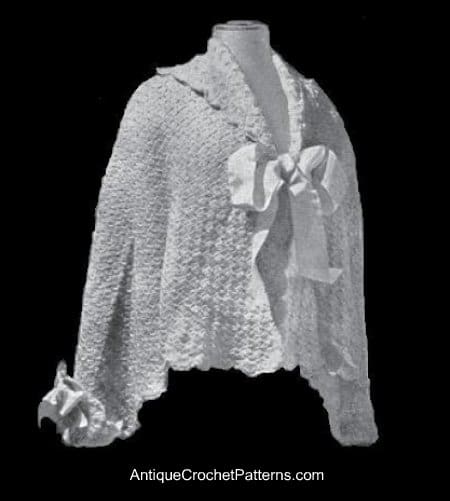 Crochet Dressing Jacket