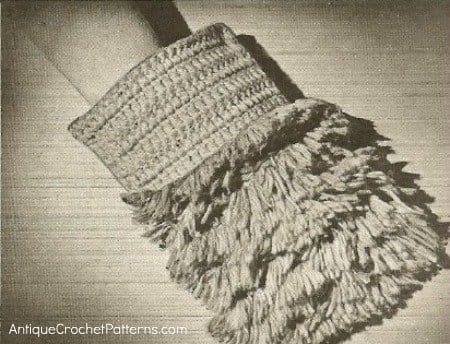 Dust Mitt Free Crochet Pattern