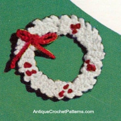 Crochet Wreath Free Crochet Pattern