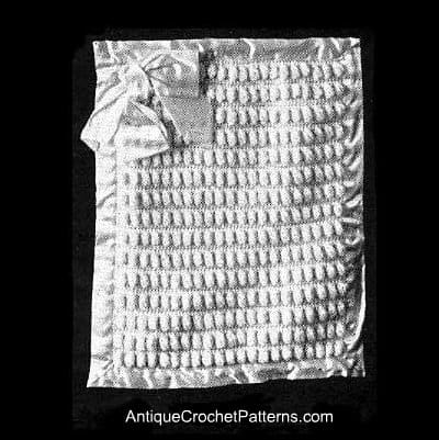 Crochet Baby Blanket Baby Afghan From The 1920s 1930s