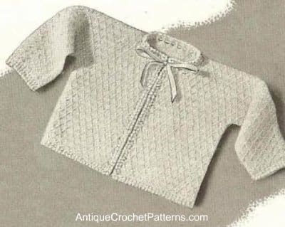 Crochet Baby Sweater