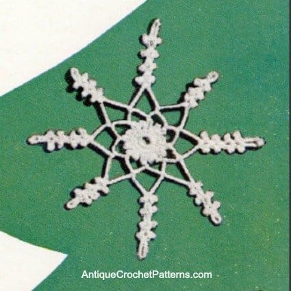 Crochet Snowflake Free Crochet Pattern