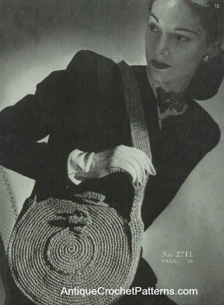 Crochet Bag Pattern Number 2711