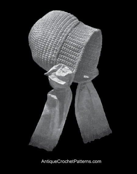 Dutch Vintage Baby Bonnet Free Crochet Baby Bonnet Pattern
