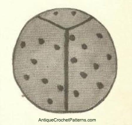 Lady Bug Potholder - Free Crochet Pattern