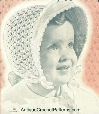 Pert Bonnet - Free Crochet Baby Bonnet Pattern