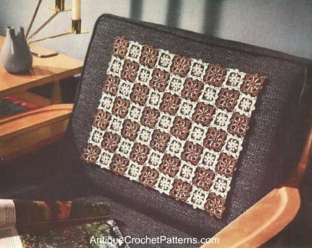 Crochet Chair Set Home Decor Pattern