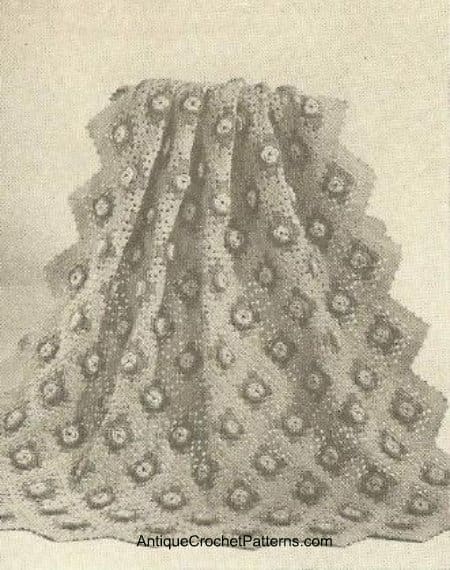 Floral Granny Afghan Free Crochet Afghan Pattern