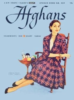 Afghans Book 289 Vintage Crochet Pattern Book