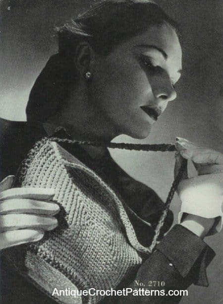 Crochet Bag Pattern Number 2710