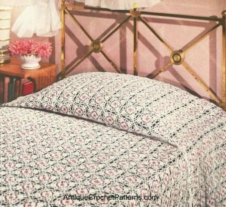 Crochet Bedspread Pattern - Spangled Bedspread Crochet Bedspread Pattern - Spangled Bedspread
