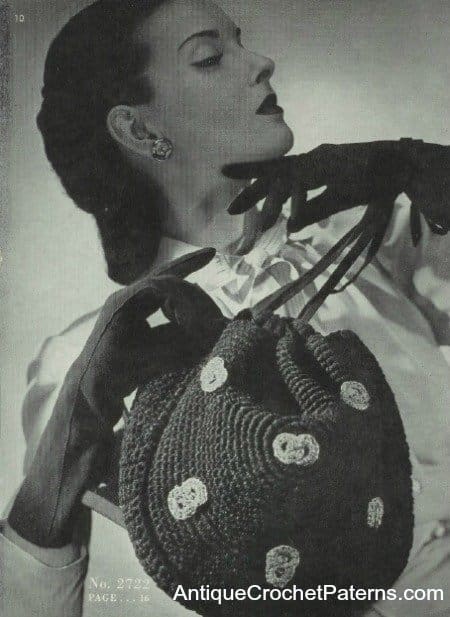 Crochet Bag Pattern Number 2722