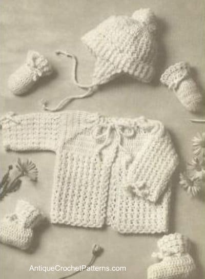Puff Stitch Baby Set