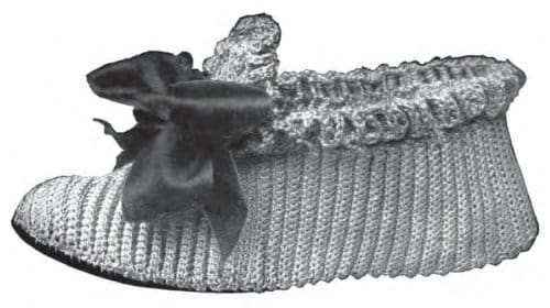 Princess Phoebe Ladies Crocheted Slippers