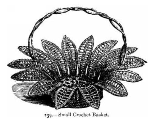 Small Crochet Basket Free Crochet Pattern