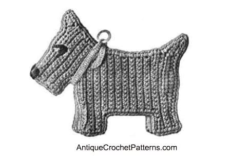 Dog Potholder Pattern