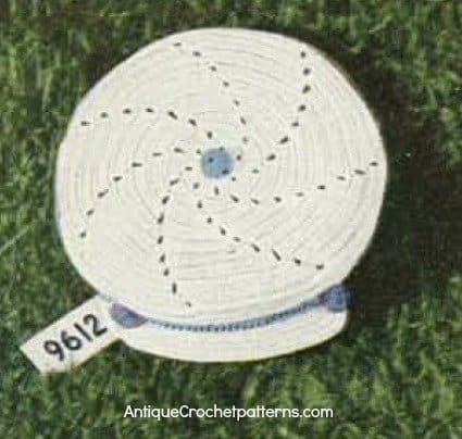 Crochet Baby Bonnet Pattern Crocheted Cap With Visor