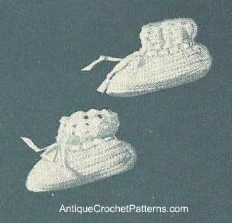 Infant Baby Booties Free Crochet Baby Bootie Pattern