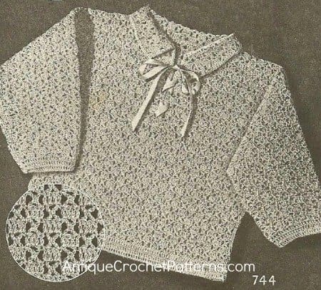 Crochet Sweater Pattern Child