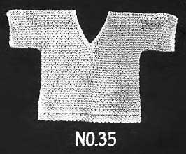 Vintage Crochet Baby Jumper