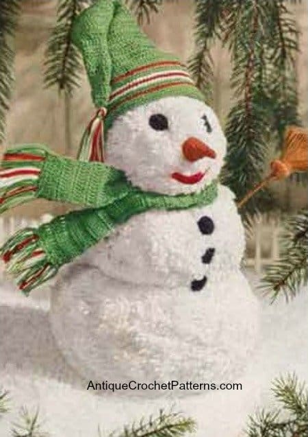 Crochet Snowman Free Crochet Pattern