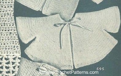 Vintage Butterfly Sacque
