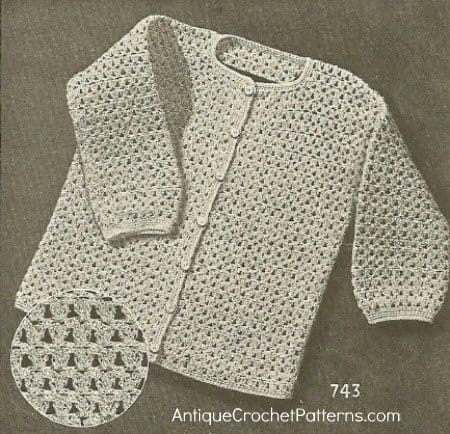 Crochet Sweater Pattern Child