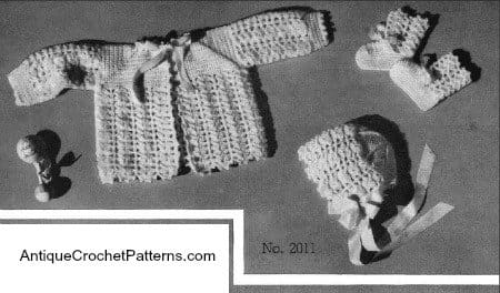 Crochet Baby Set Agda Baby Set