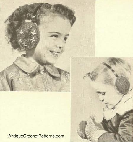 Crochet Ear Muffs Free Crochet Pattern