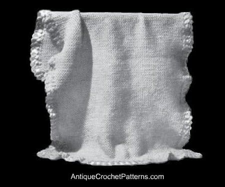 Vintage Crochet Baby Blanket