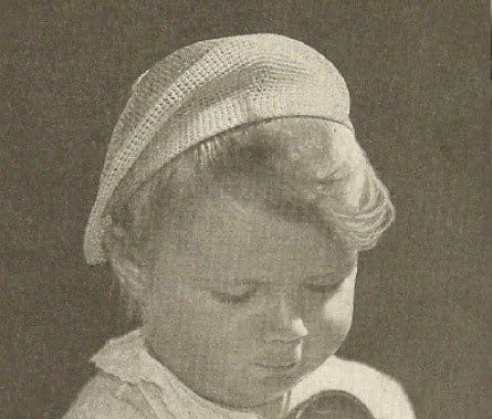 Crochet Beret For A Baby